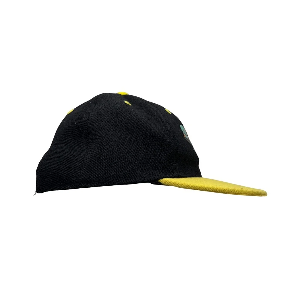 Starters Pokemon Hat Pikachu Eevee Snapback Black‎ Yellow Adjustable Cap